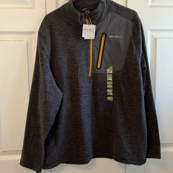 Eddie Bauer Cloud Quarter Zip Fleece - Picture 1 of 4